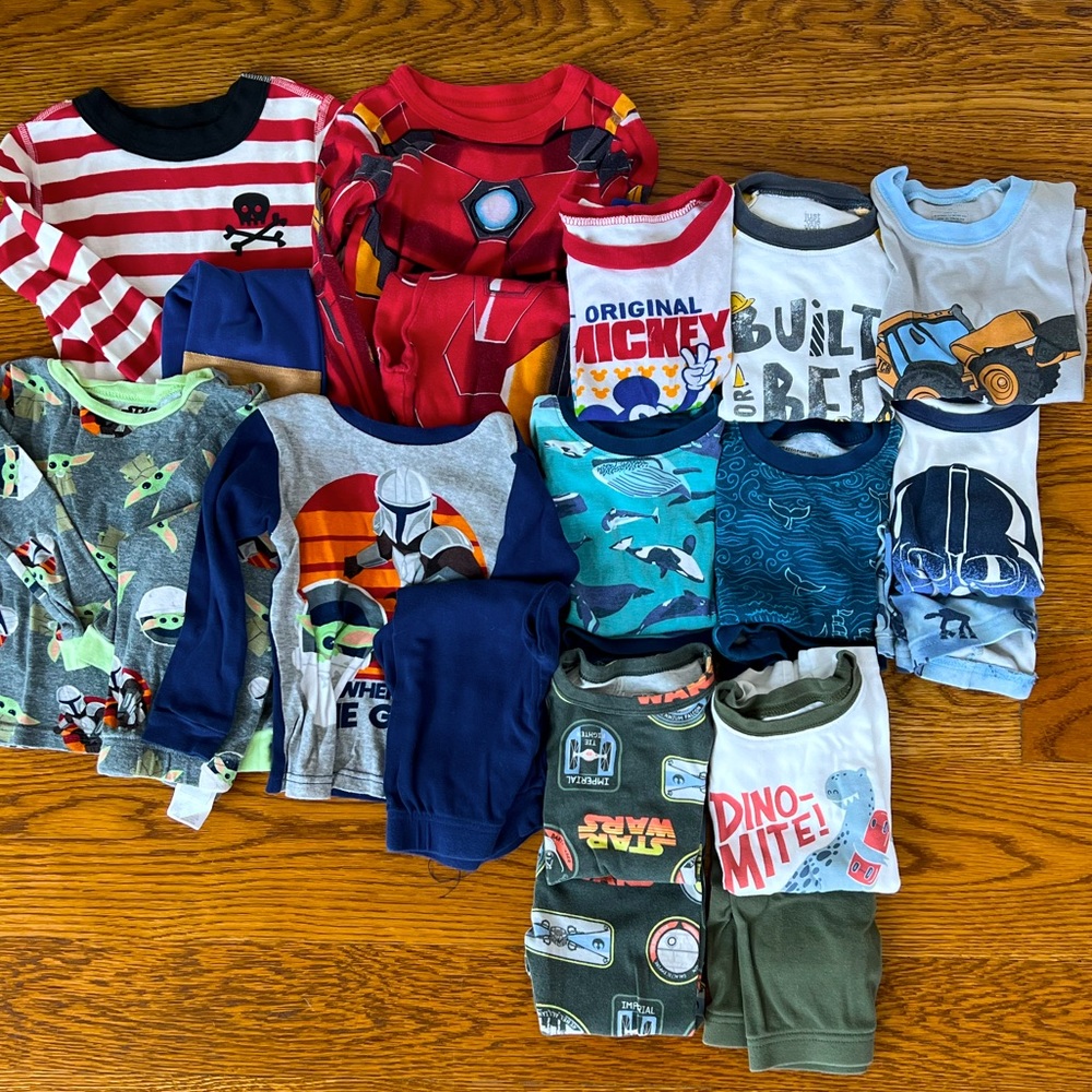 Boys Pajama Lot Hanna Andersson Gap Lot (Qty 10) - Size 4T